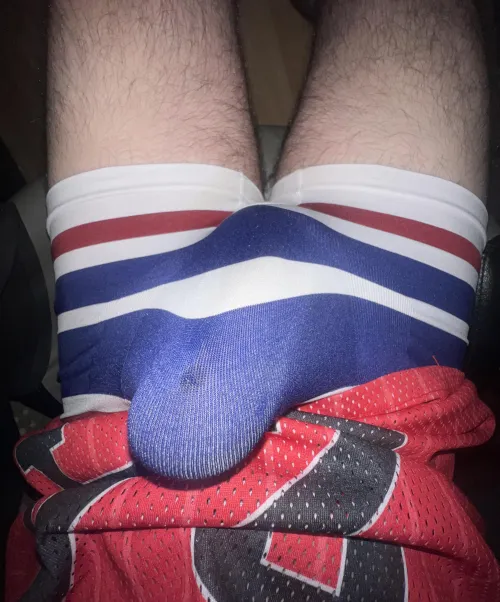 I want to cum through them so bad