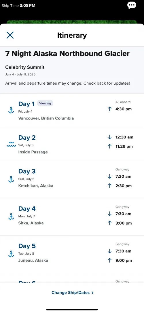 [MF4M][F4M][MF4MF] Summit July 4-11. Can’t wait to see Alaska.