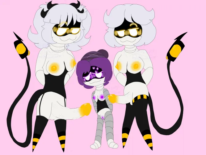 More futa.. might do a part 2 of them fucking her.