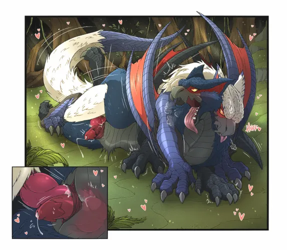 On todays hunt you stumble upon two male Nargacugas... fucking?? [MM] (atta catto)