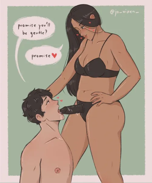 Promise to be gentle (jo vixen)