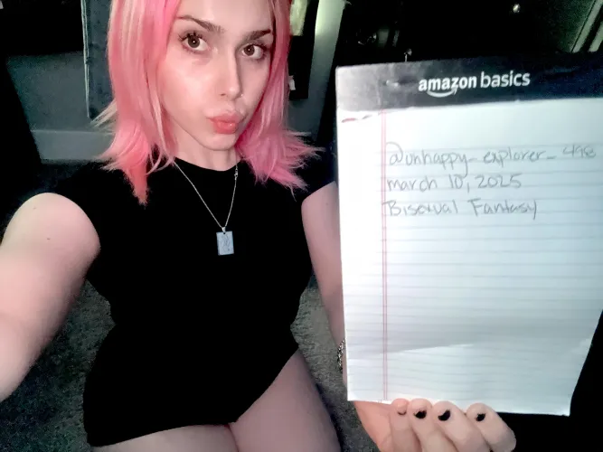 Ready to be verified and fucked