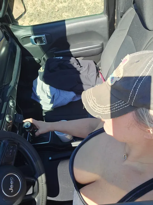 Truckers get the best views....🤪