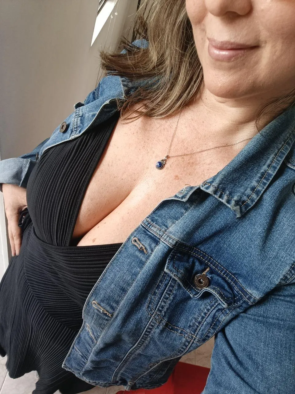 Am i too old to post my cleavage? 50yo