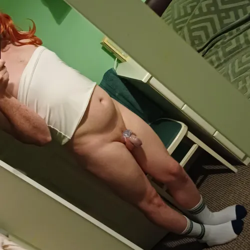 Being a caged sissy is the best