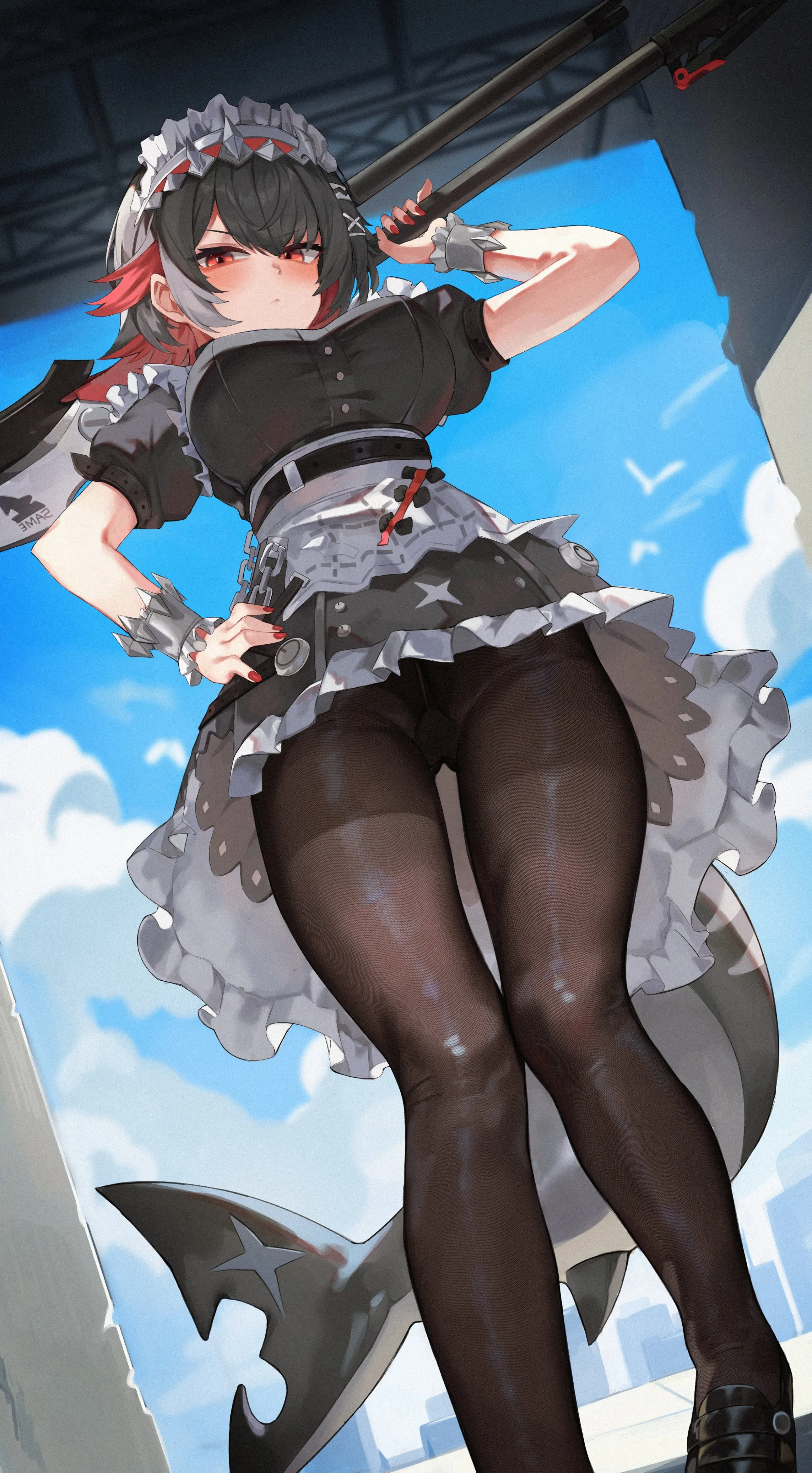 Ellen Joe Under the skirt view (yooshiho) [Zenless Zone Zero]