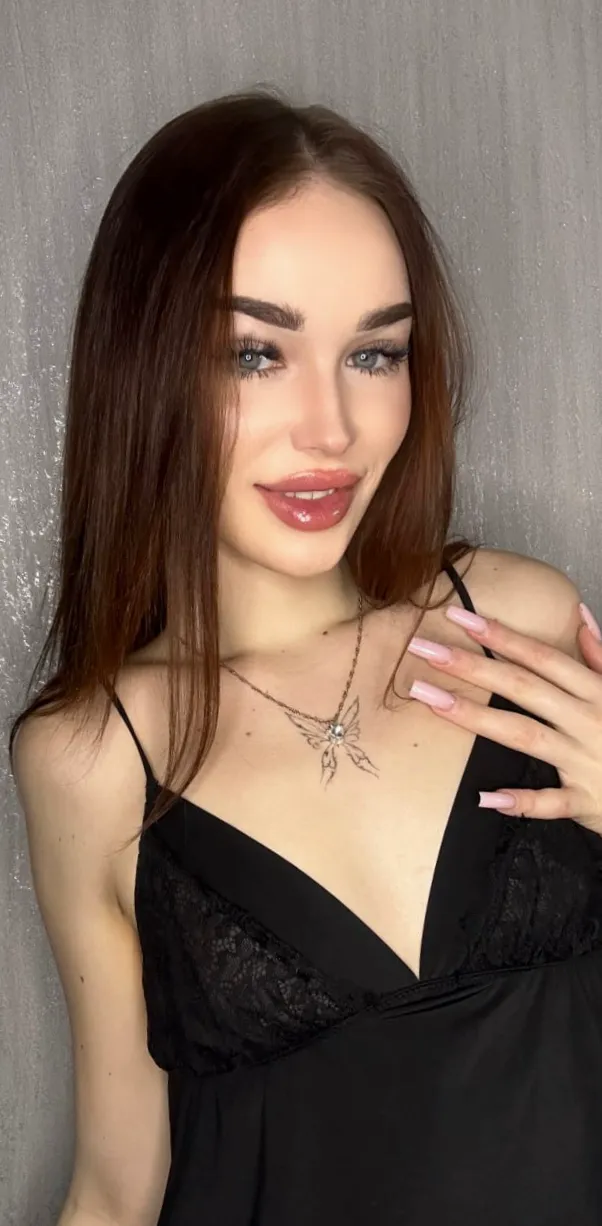 felt cute in this black night dress