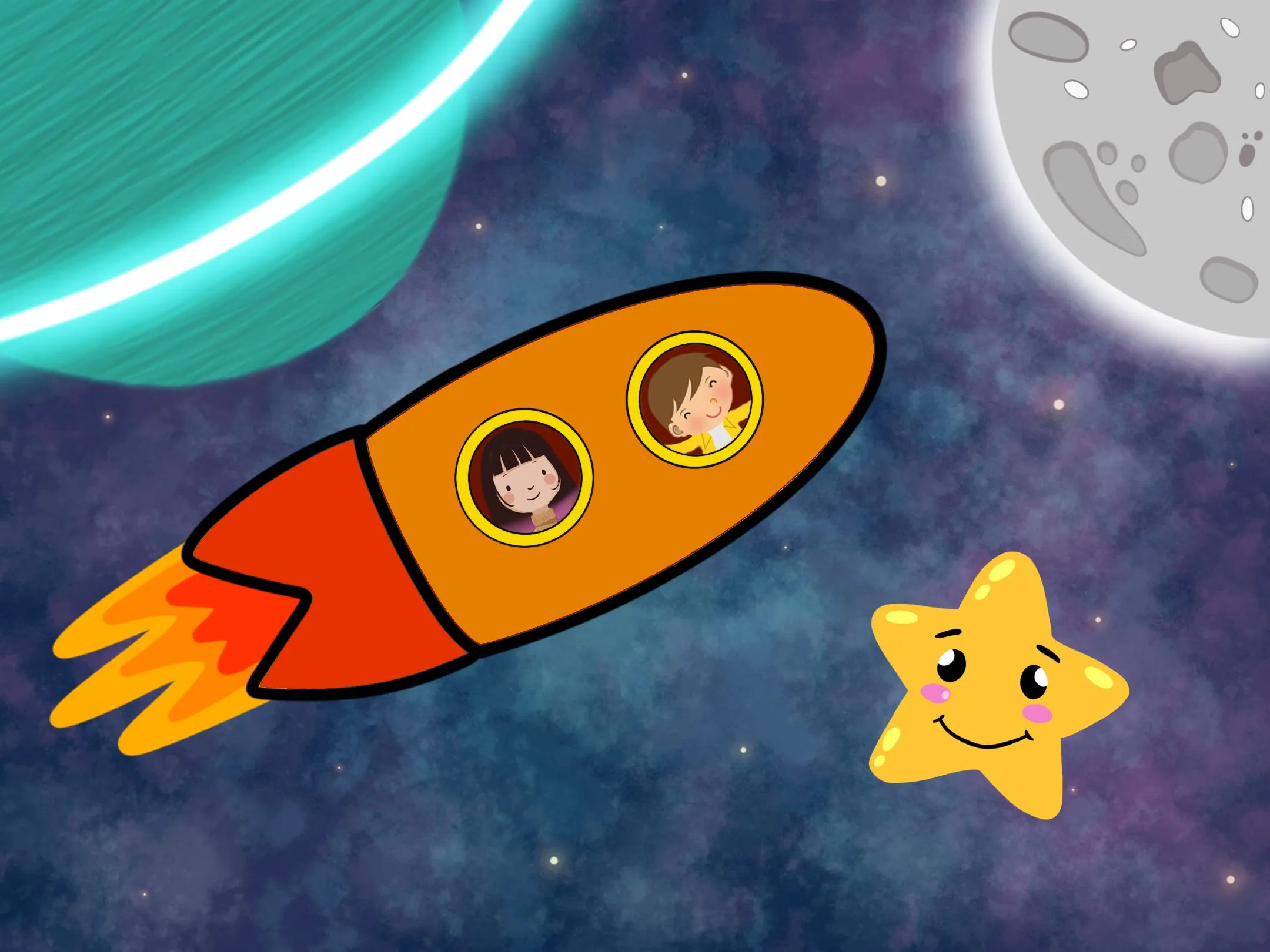 I drawed Mommy a picture 😀