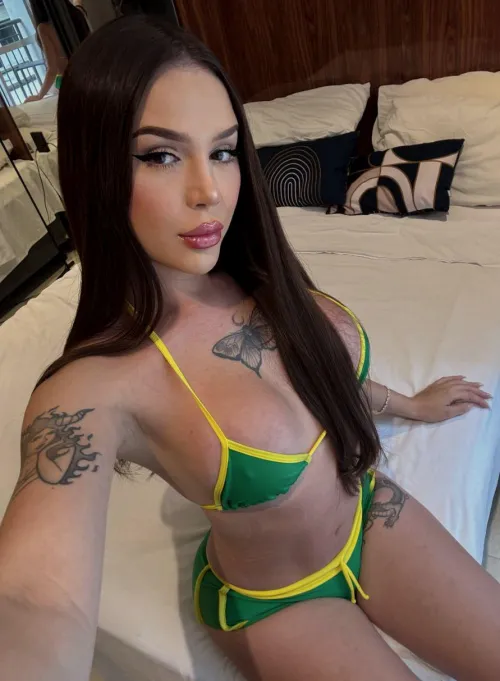 I heard you love girls with dicks, right?