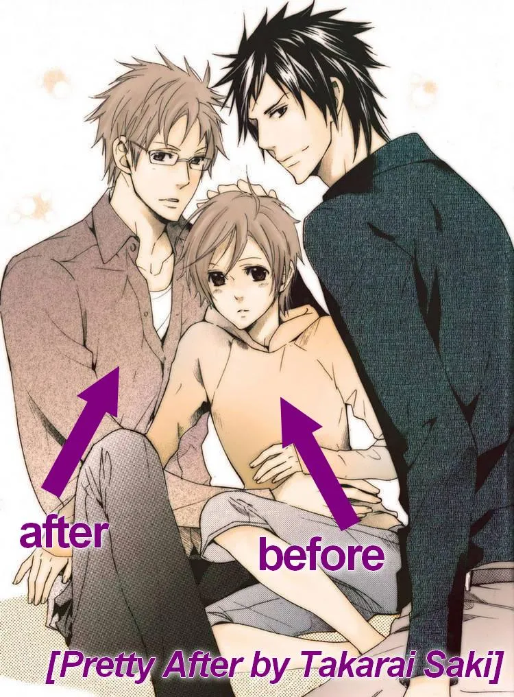 I often wonder with those high school yaoi what happens when that tiny cute guy grows up to be 