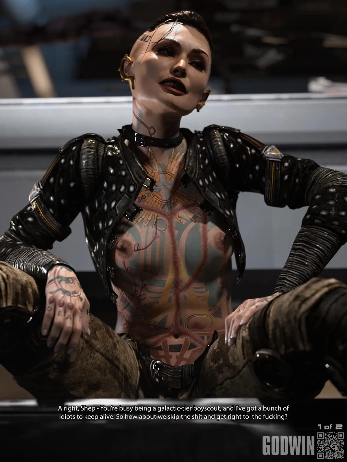 Jack Gets to Business (Godwin) [Mass Effect]