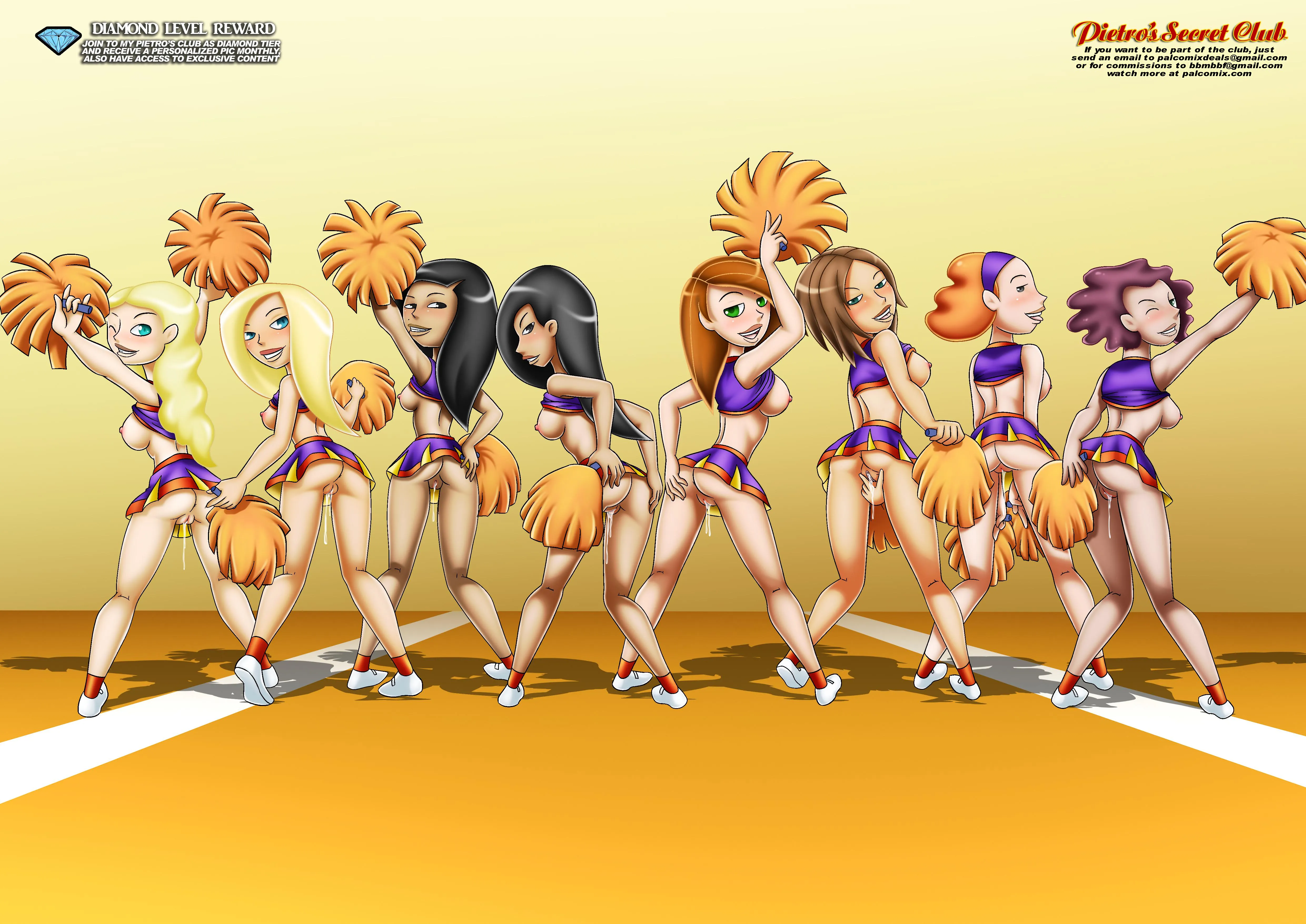 Kim Possible cheerleaders (Bbmbbf)
