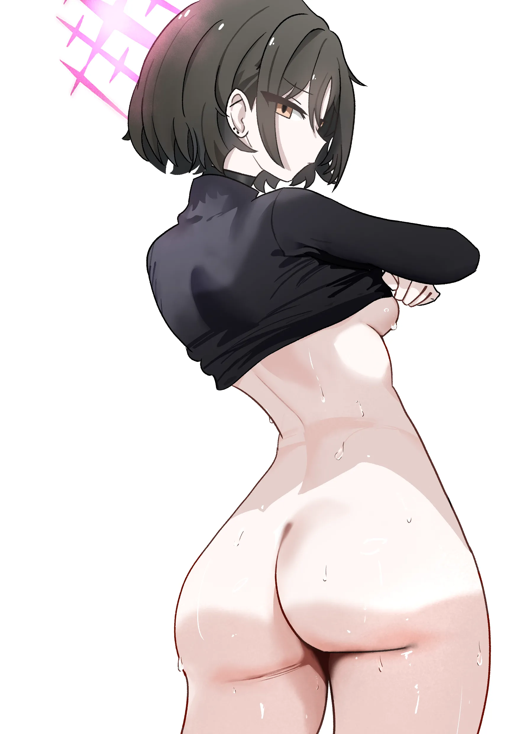 Misaki's booty [Blue Archive]