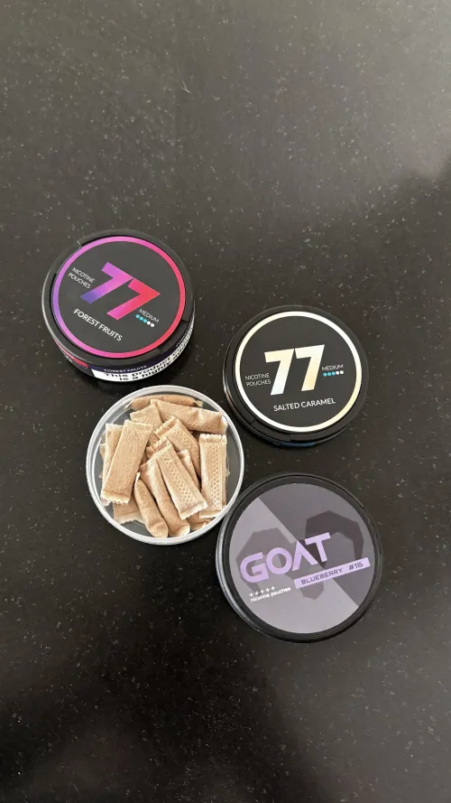 New pouches. Super excited about salted caramel