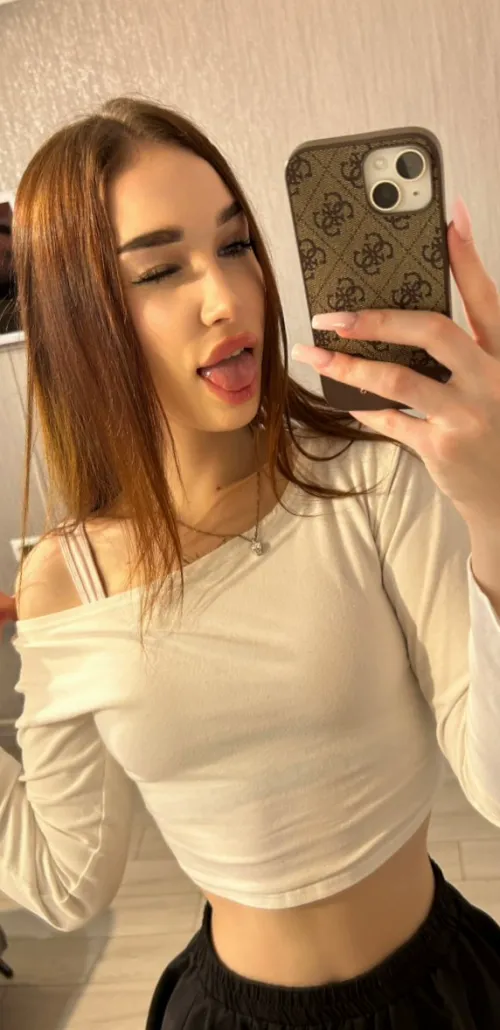 pale and petite down for anything fun