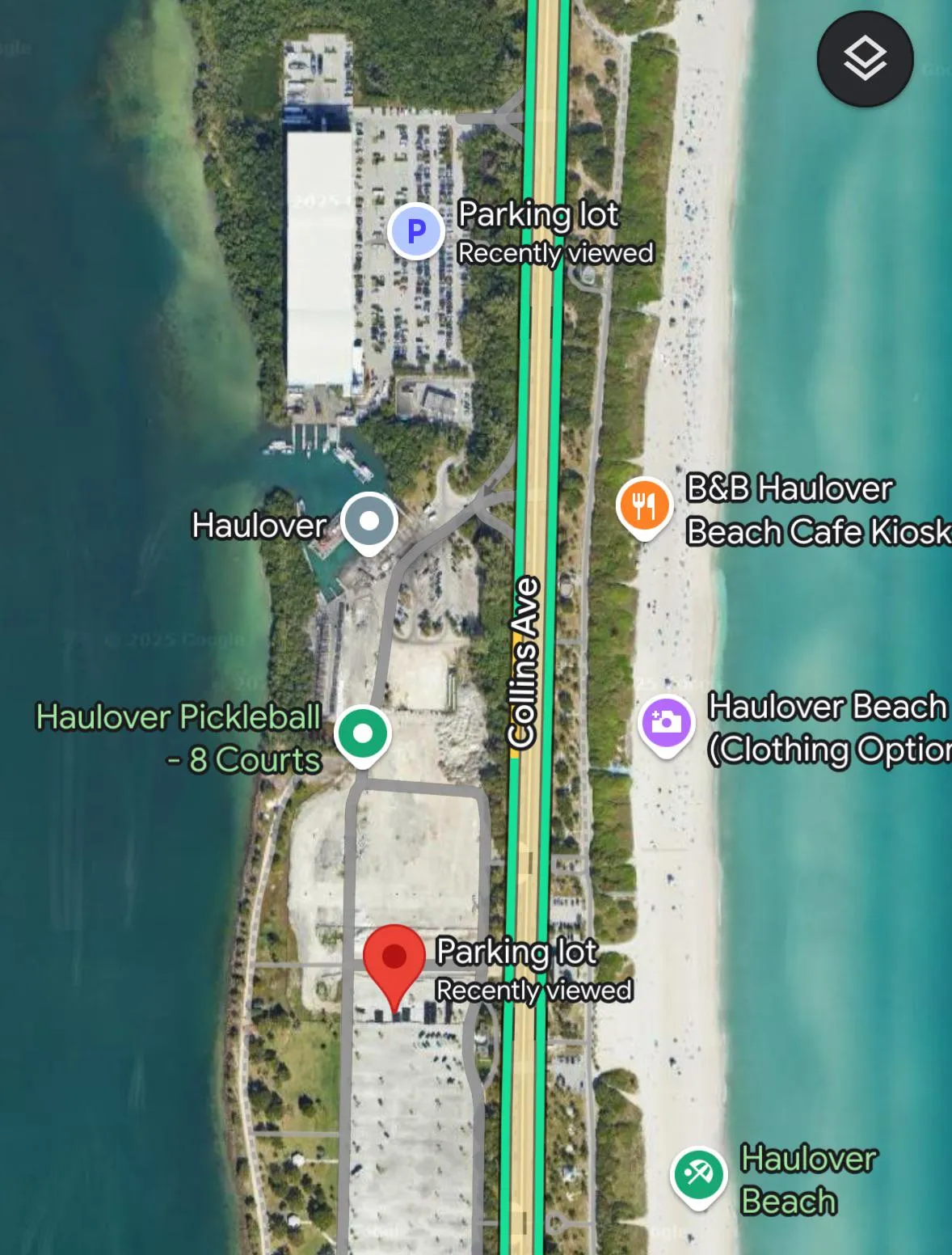 Parking in the middle lot?