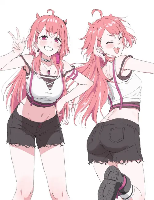 Sasaki Saku Looking Cute [Nijisanji]