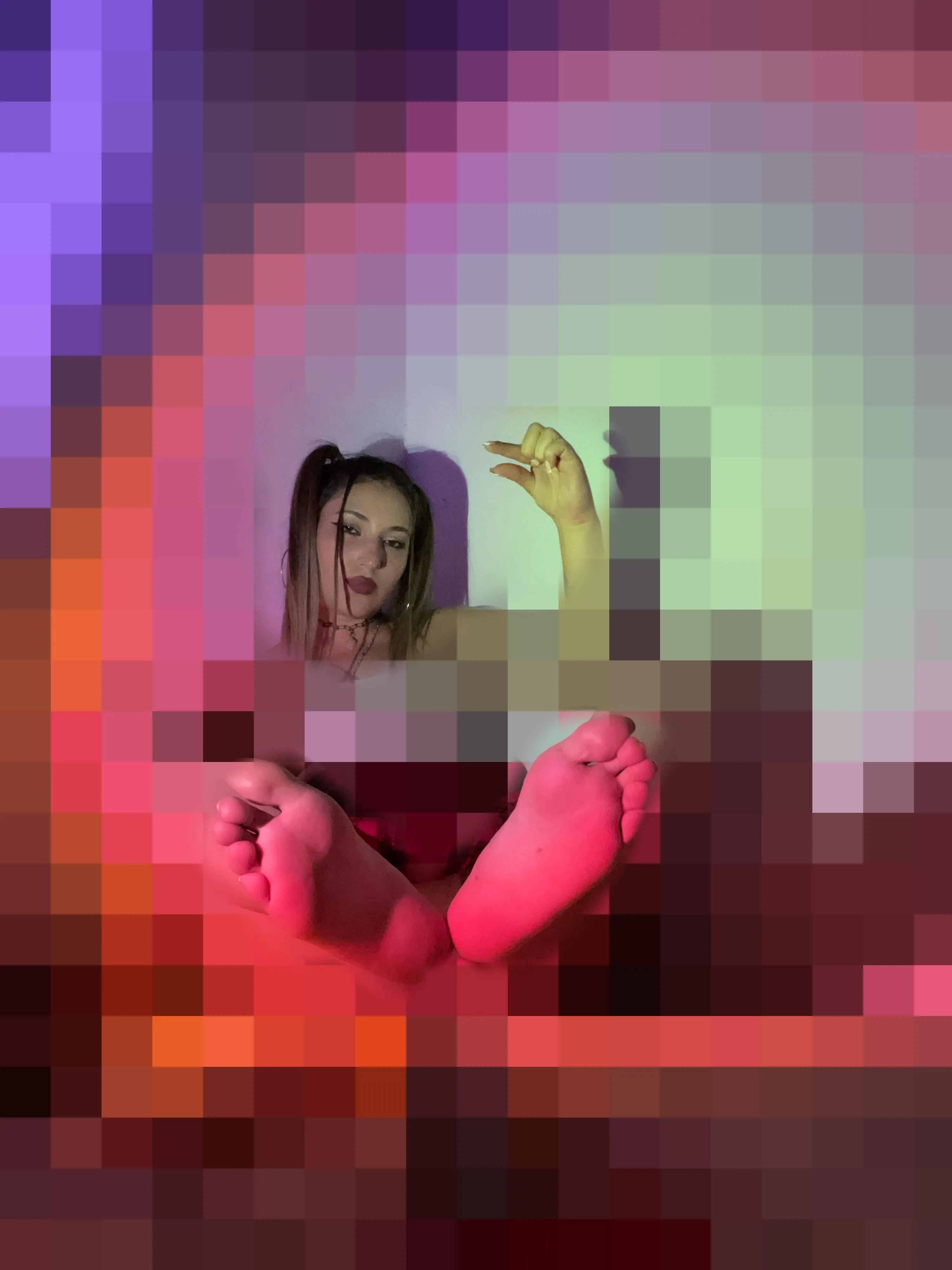 Thank me for letting you look at my soles