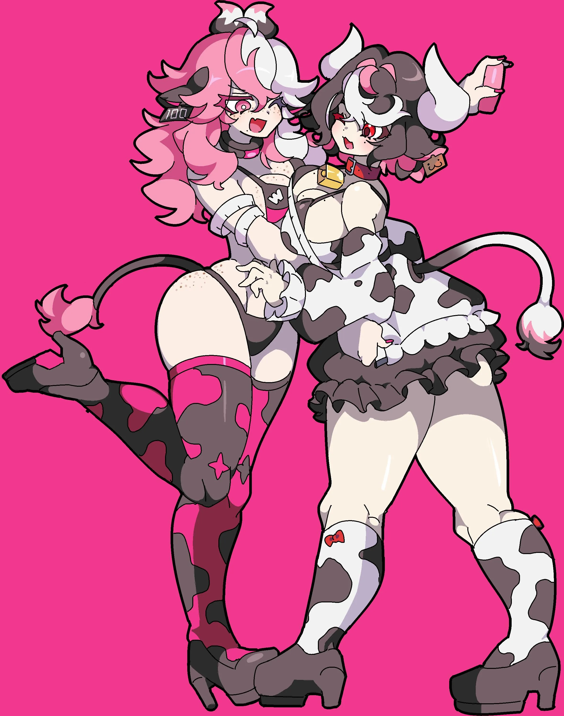 What’s better than one cow girl? Two!