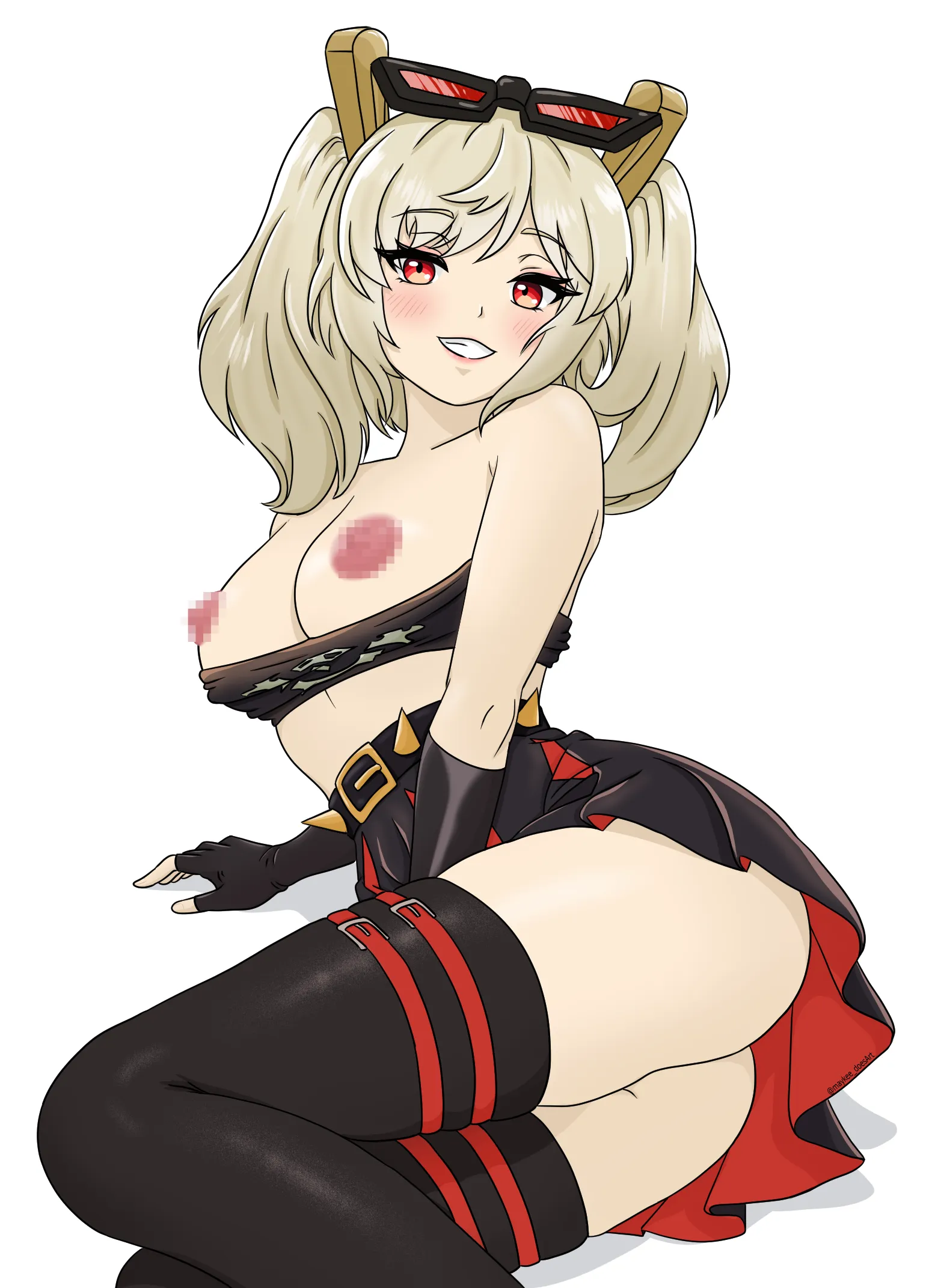 Burnice 😍 (by me @maykee_doesArt on twitter)