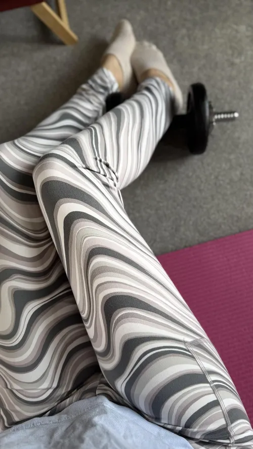 Getting ready for workout