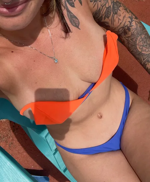 Got to fill in those tan lines