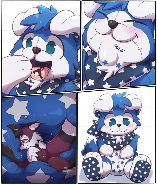 {Image} Plush Vore (By ListryMistery)