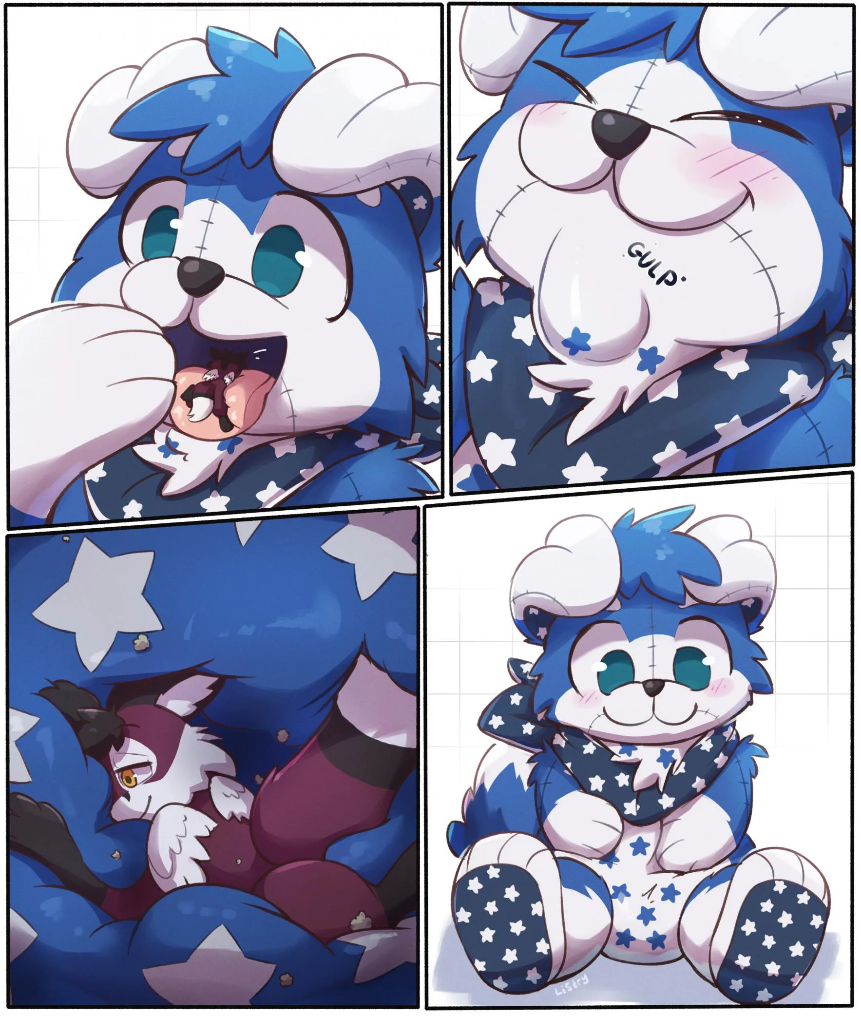 {Image} Plush Vore (By ListryMistery)