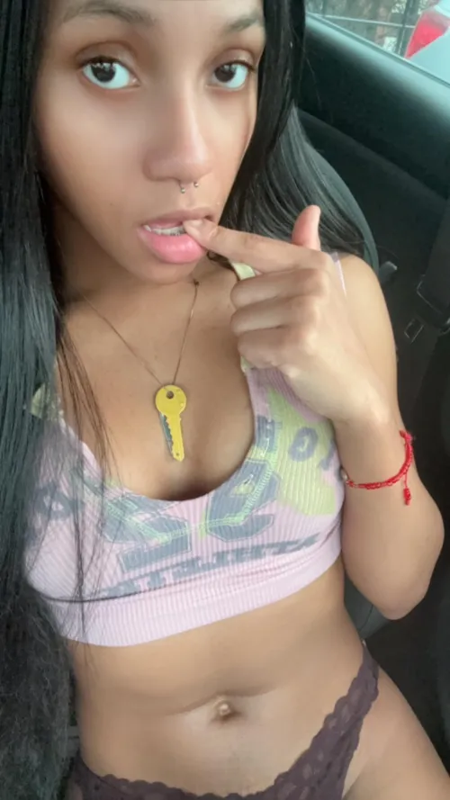 let fuck in the car no one will see 🫣