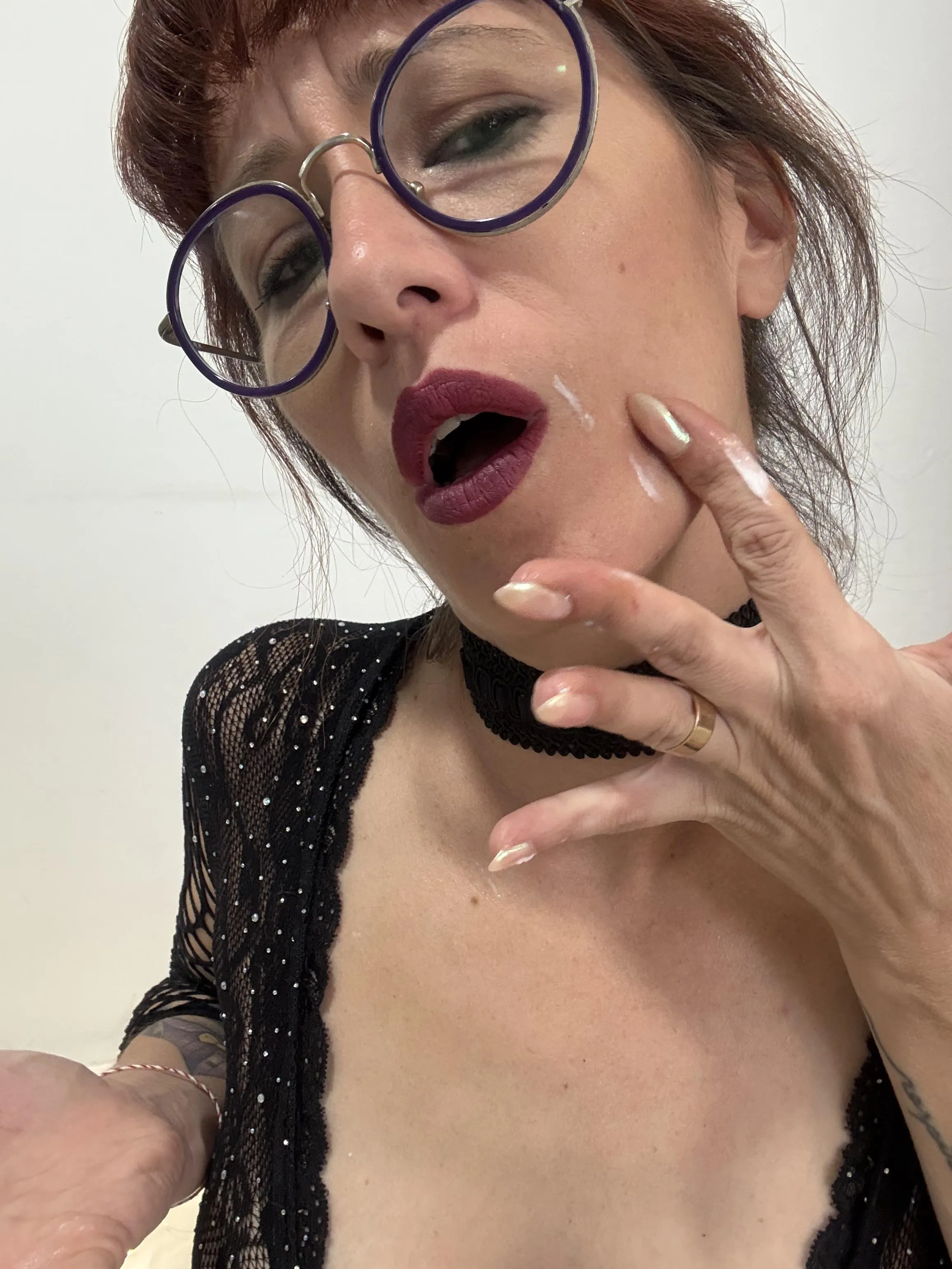 Lick till the end, I want my face flawless