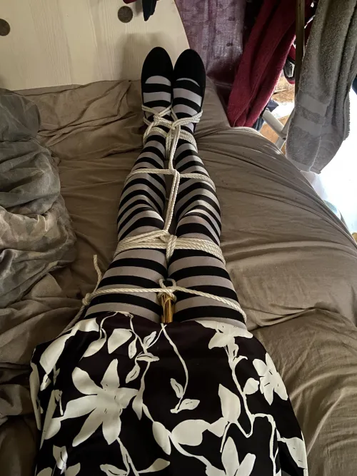 Oh 🥰 ( selfbondage )