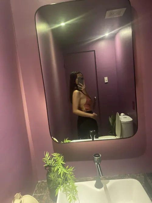 One tug away from a scandal.