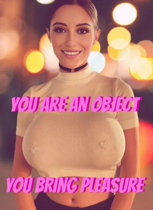 The bigger the tits the more your worth 😈