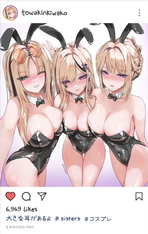 Trio of Bunnies