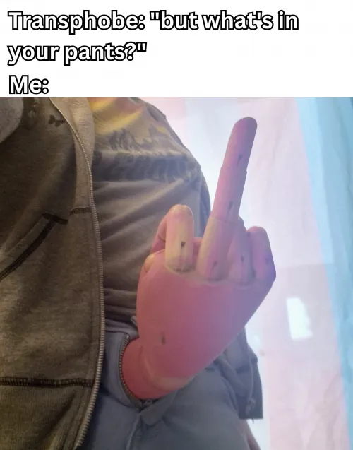 What's in your pants?