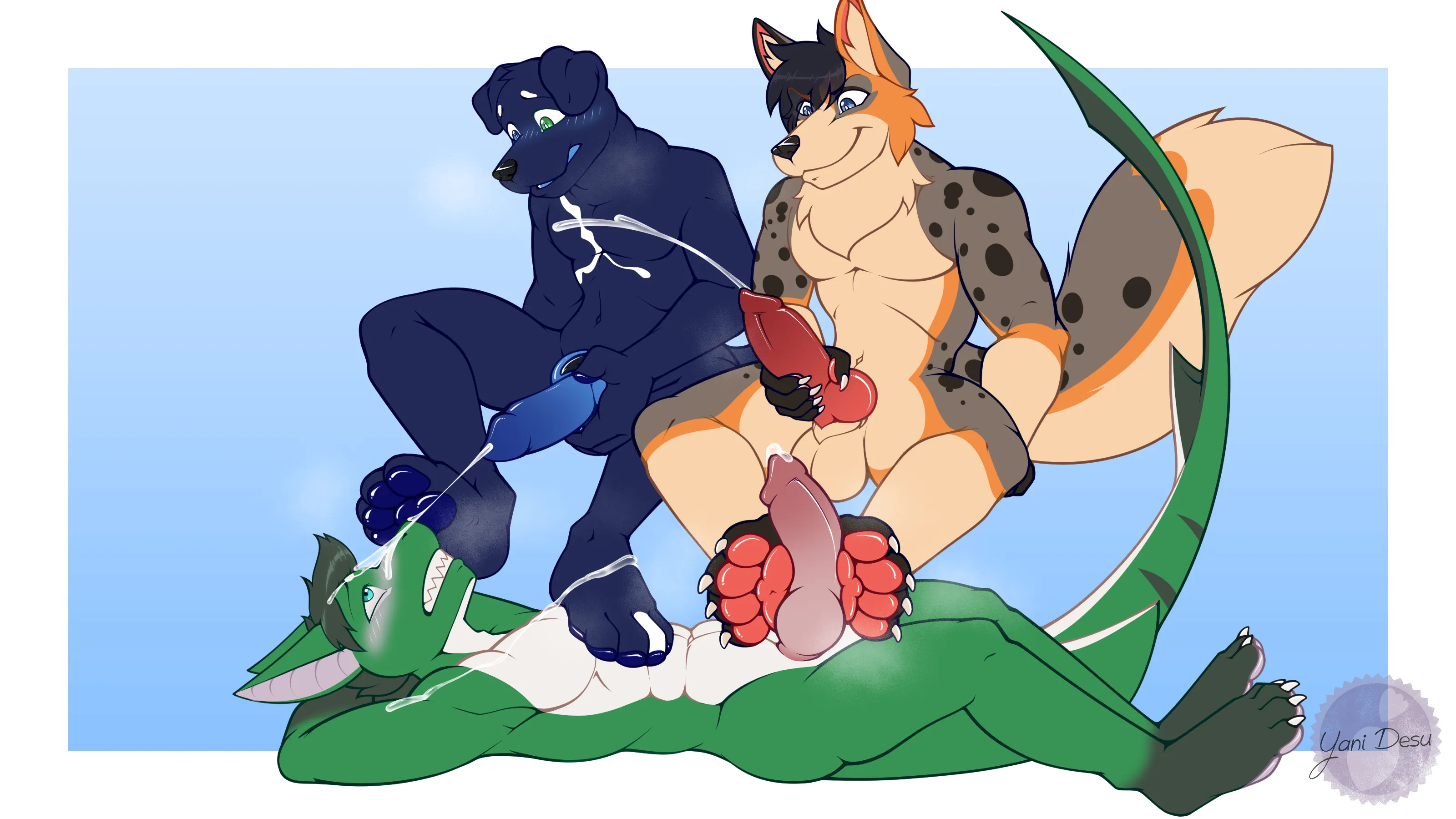 Bros, Step on Me (M/M/M) (Yanidesu)