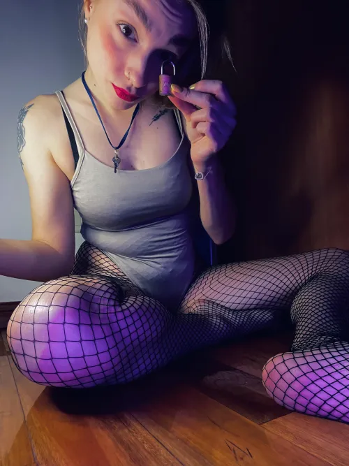 Do you want Mommy to lock you in your cage? We're going to have a lot of fun.