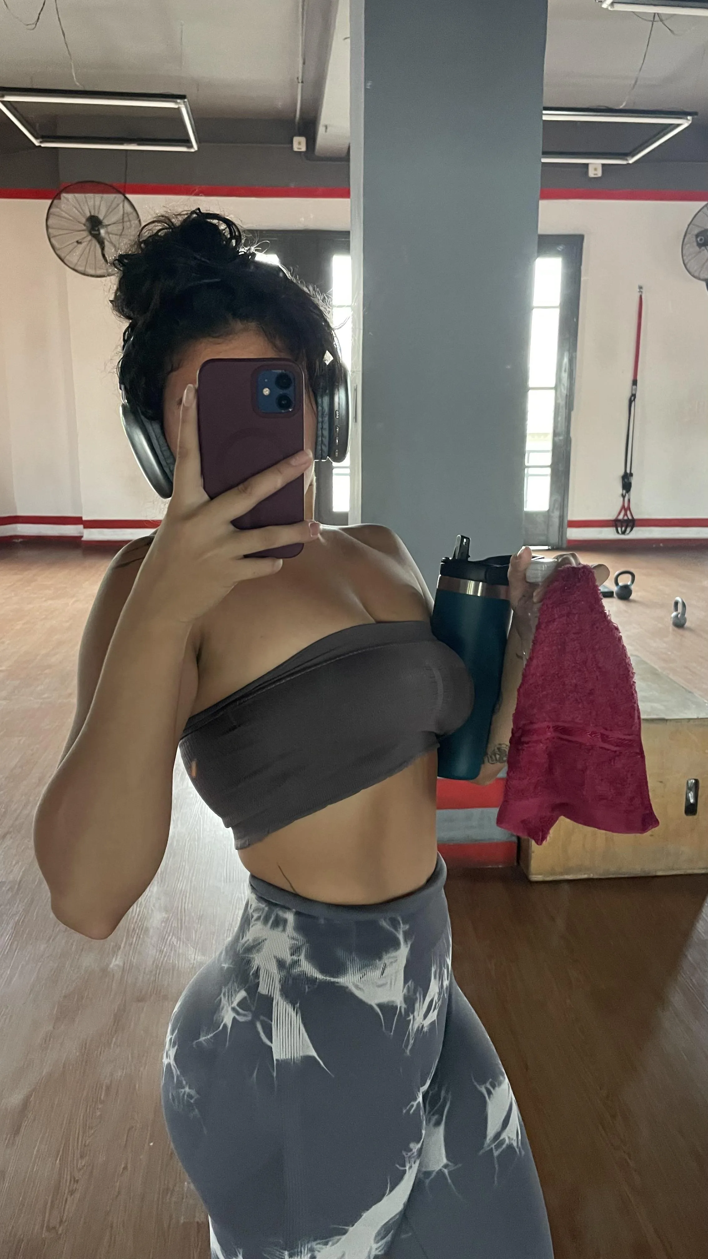 Finishing the routine 🥵