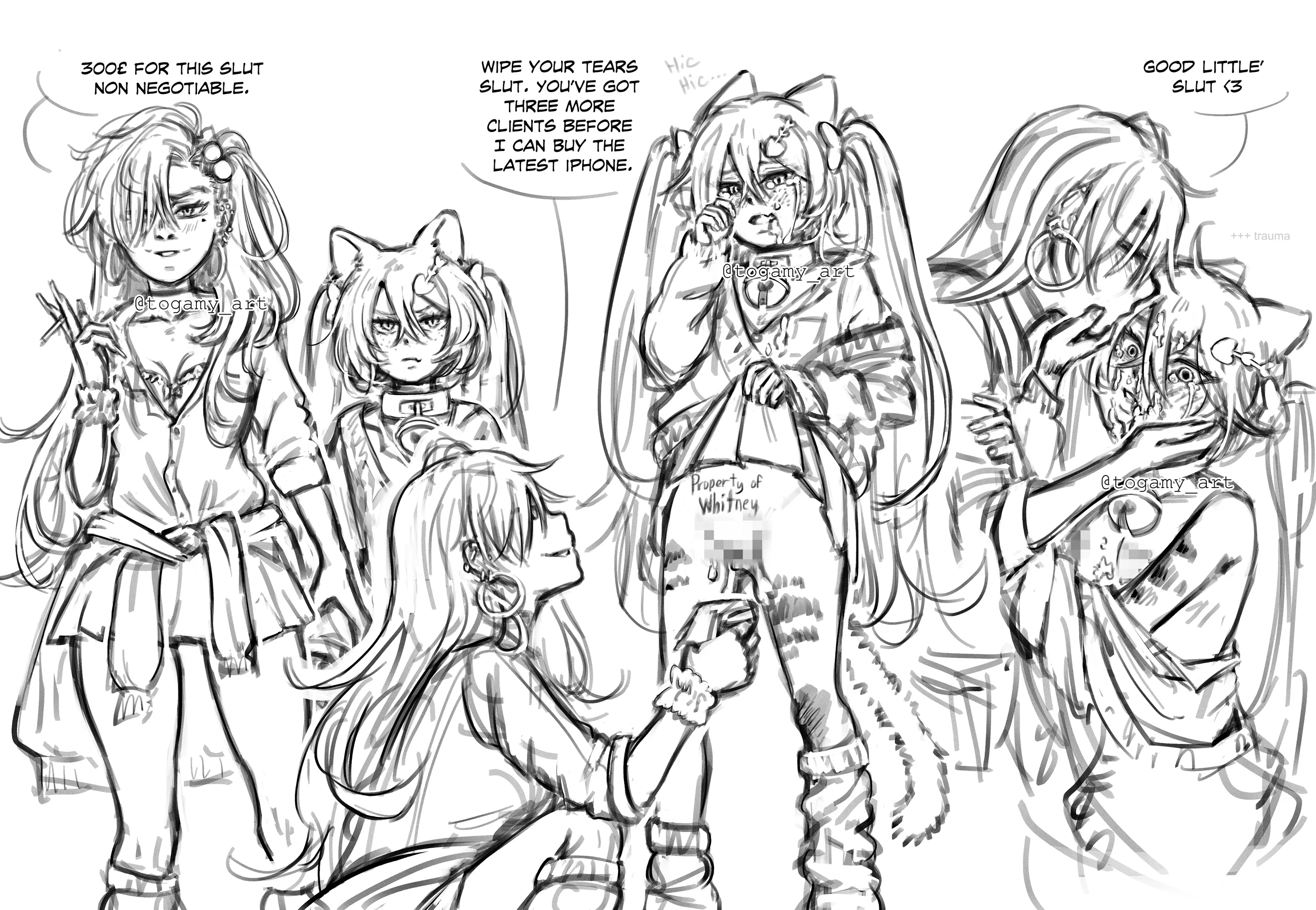 Hard to be Whitney's slut sometimes [censored ver]