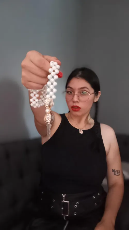 Here's were i put your key, you will be locked for five years my lovely husband.