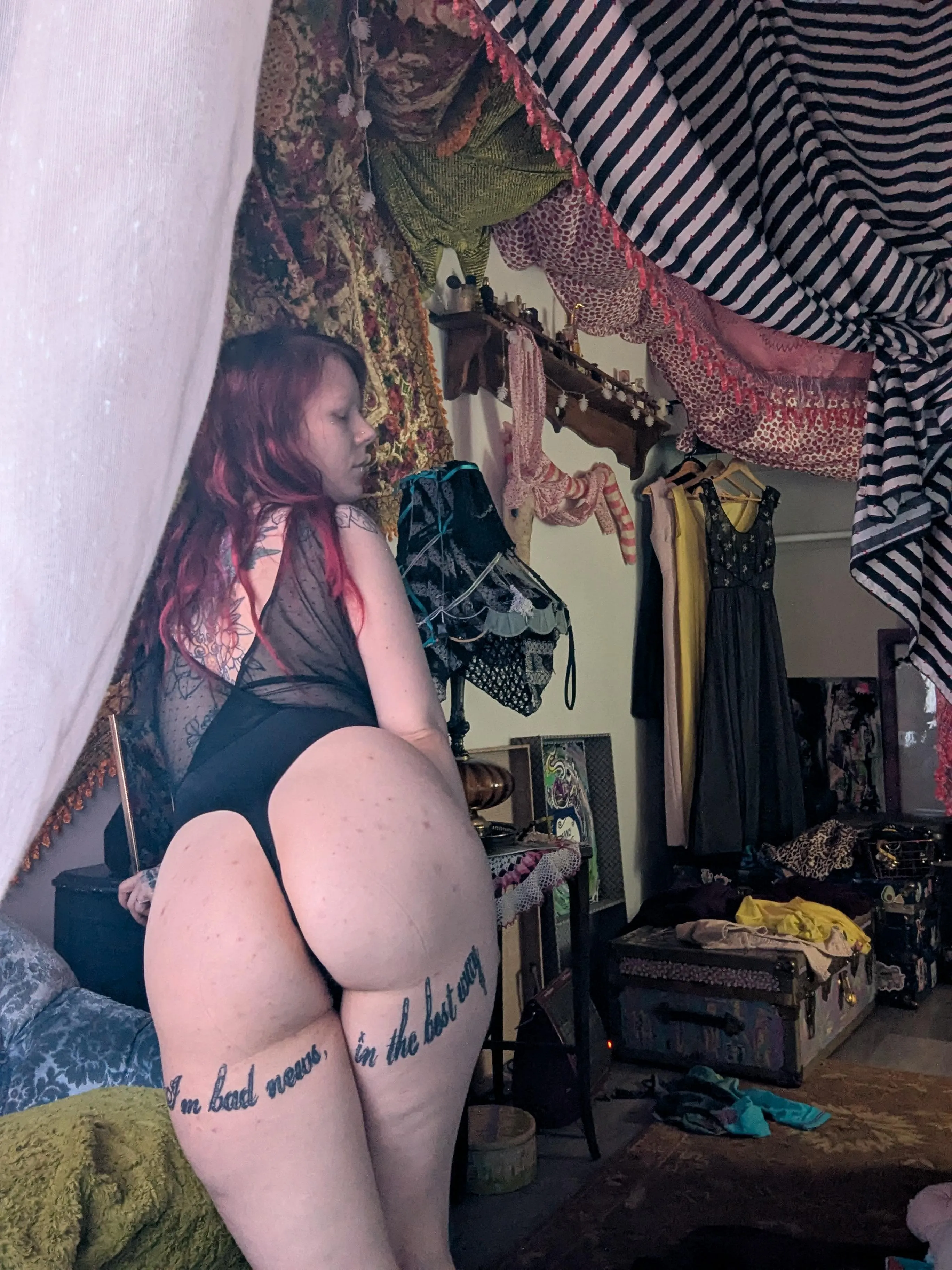 It's not very often I wear something like this nowadays. Unfortunately did not improve my day at all. Was worth a shot though.