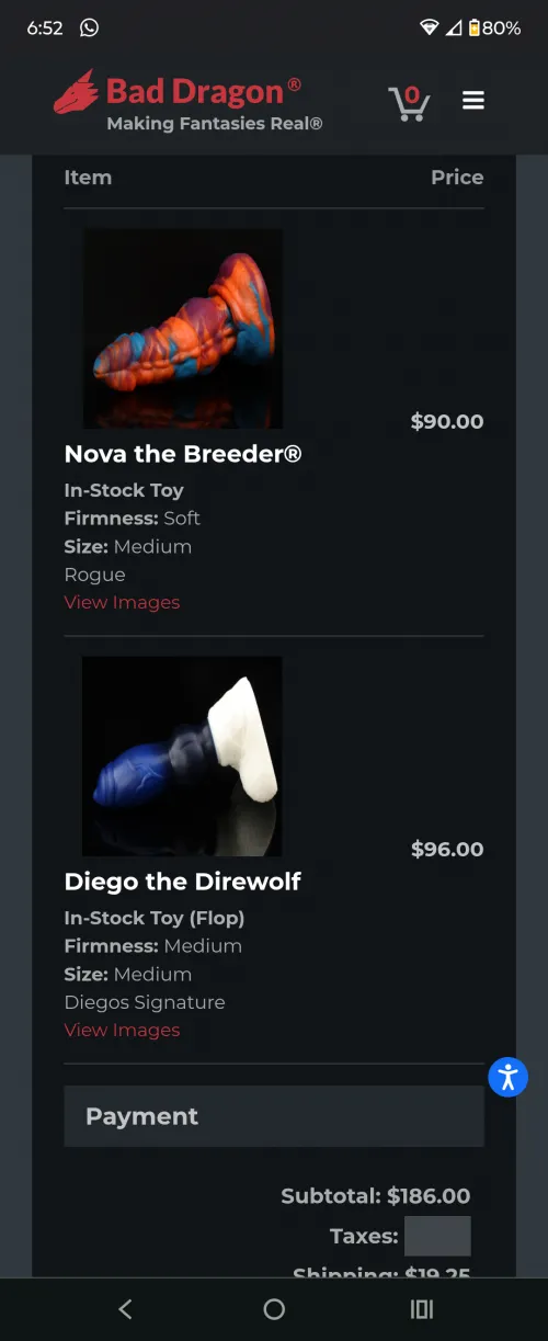 Just placed my first ever order 🥵 did I buy with my eyes instead of my hole?