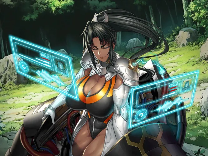 Mirabell intimacty story event art from Action Taimanin