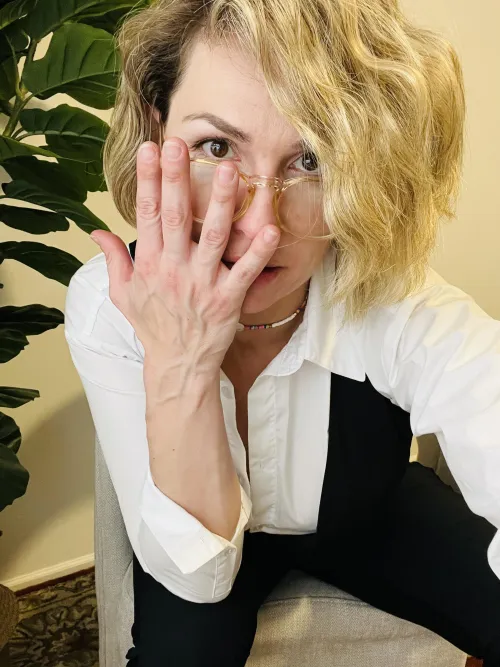 My glasses need more than my fingerprints on them [F42]