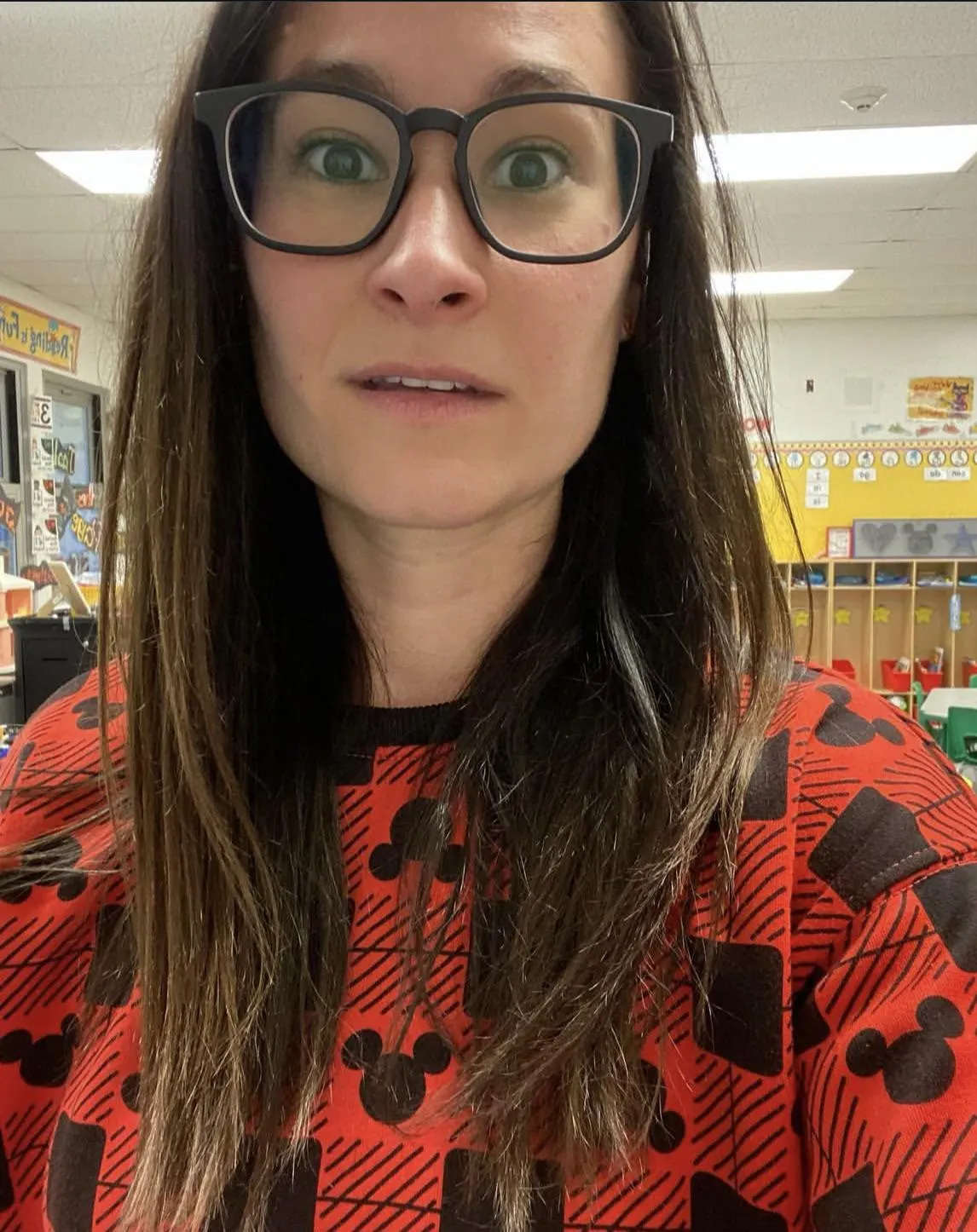 parent teacher conference chaos throwback for Miss K