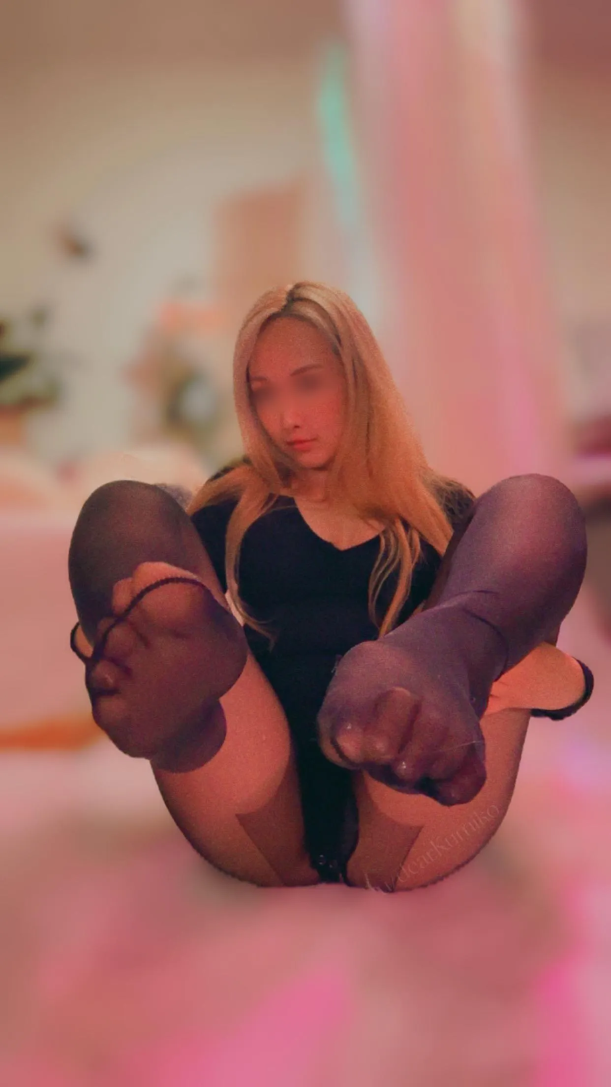 Relapse is inevitable when I look this good in nylons