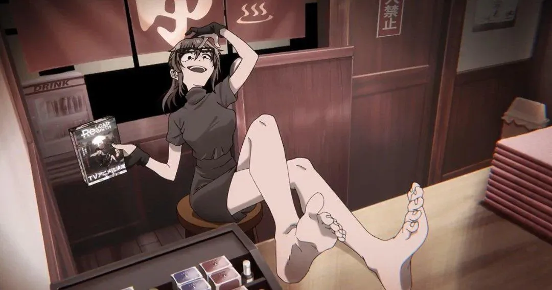 She has those grippers out [call of the night season 2]