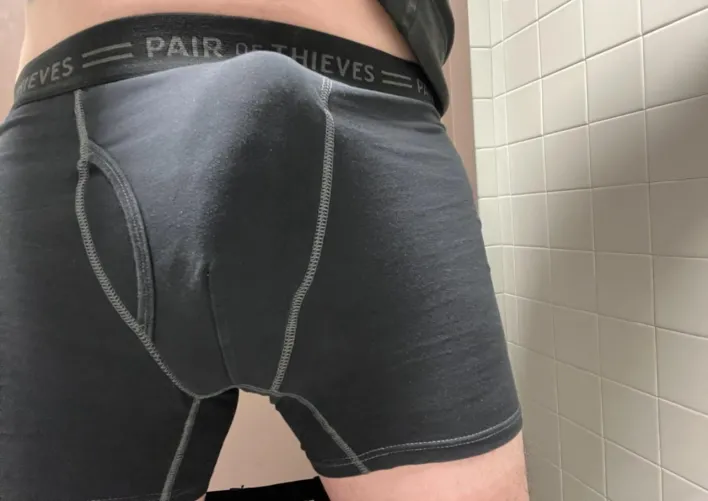 Staff restroom to allow it to breathe