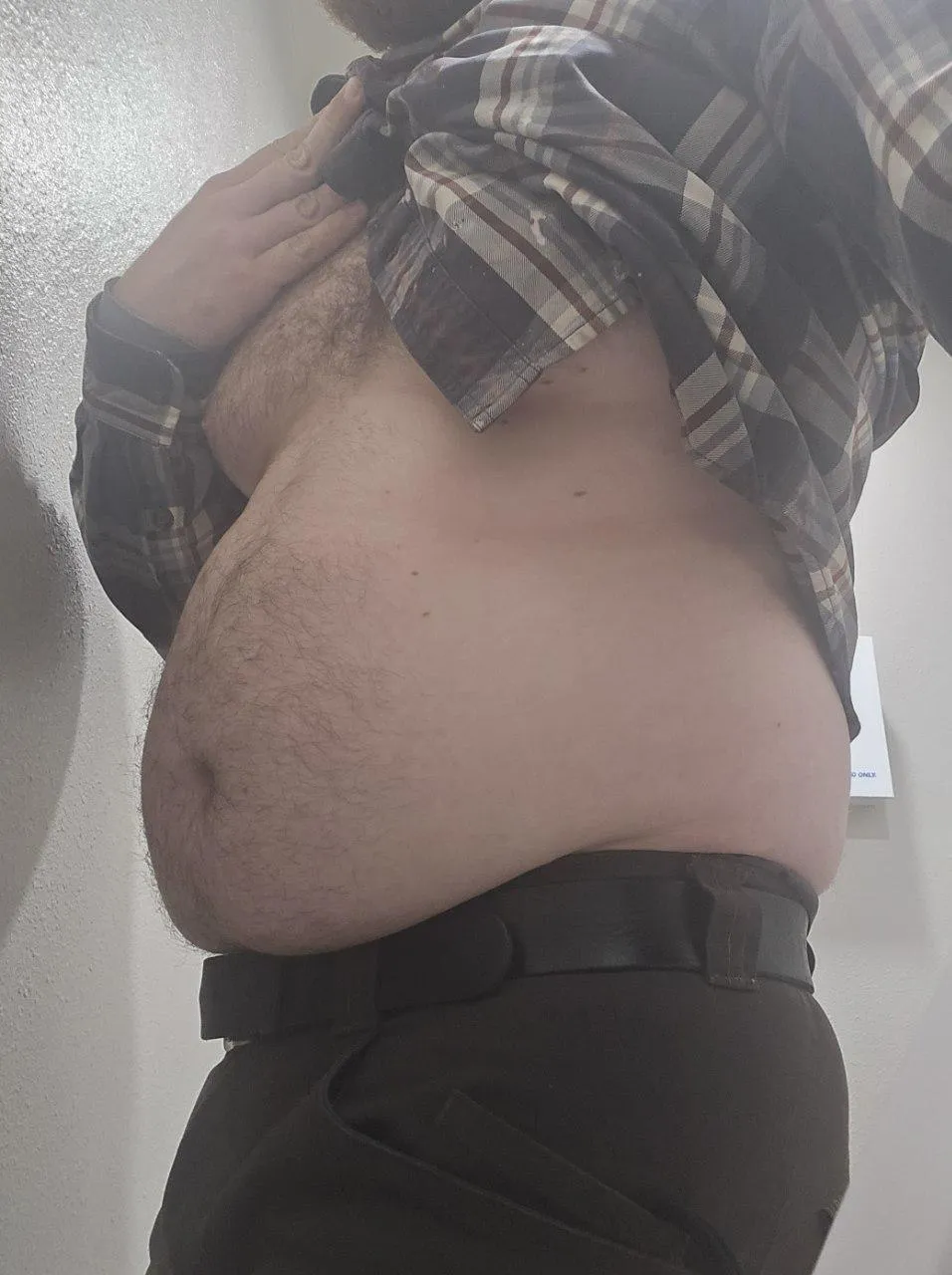 Starting to get a belly hang