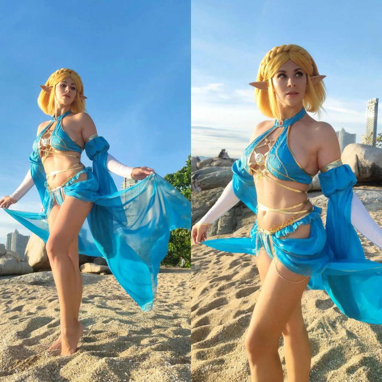Zelda original cosplay by Yuna Kairi